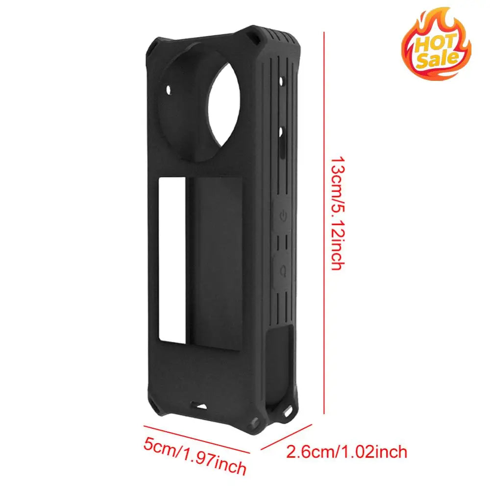 Silicone Protective Case Camera Lens Protector Anti-drop Camera Protector Cover Dustproof for Insta360 X5 Camera Accessories Oasis Select