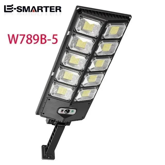 Outdoor Solar LED Lights Waterproof 8000 Lm Super Bright Wall Lamp With Motion Sensor Remote Control Garden Street Light Oasis Select W789B-5