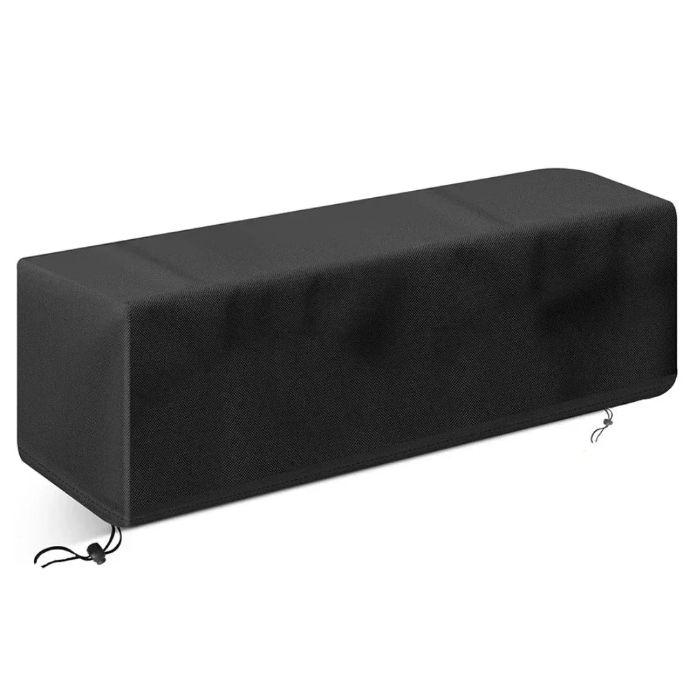 Protective Patio Fireplace Cover 28 Inch Rectangular with Waterproof 210D Oxford and Adjustable Drawstring for Outdoor Use Oasis Select
