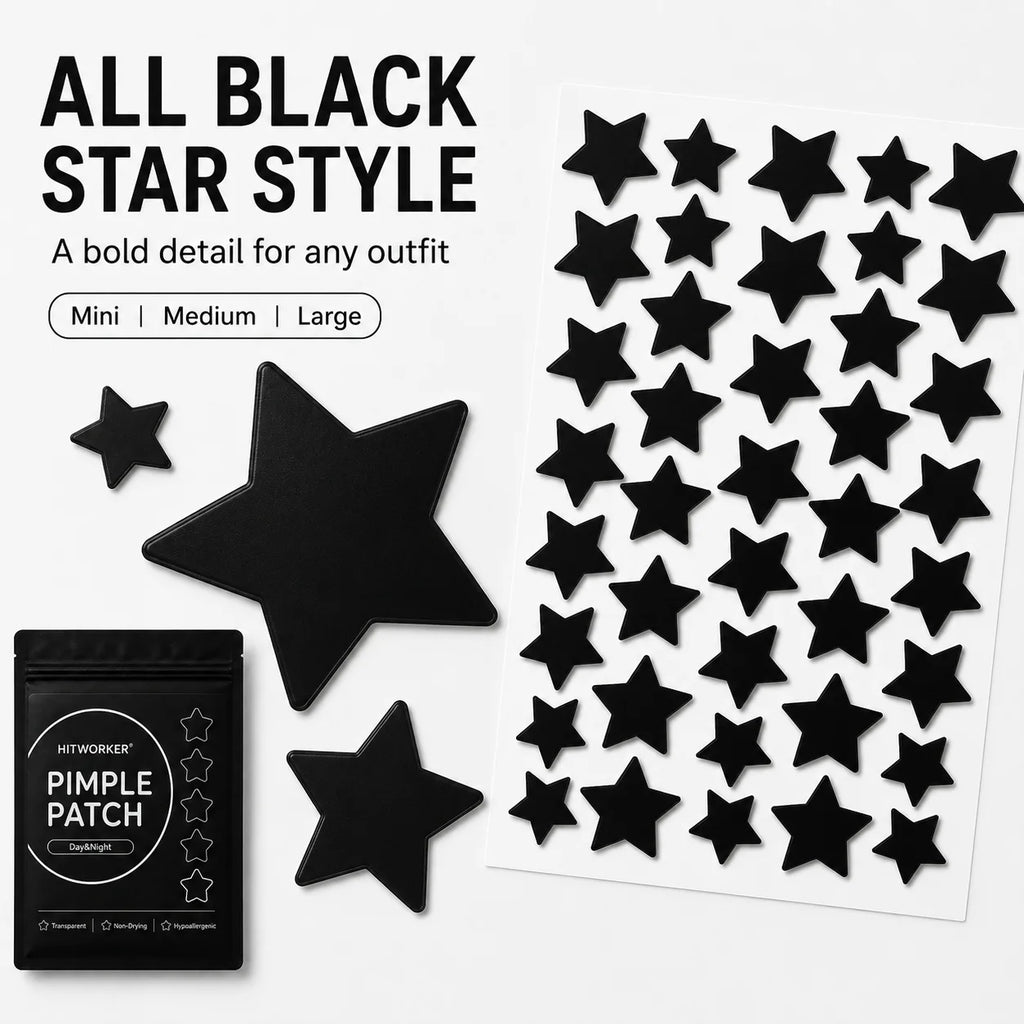 400/800pcs/box star shaped - containing tea tree oil acne patch, alcohol free, non irritating absorption of acne secretions Oasis Select