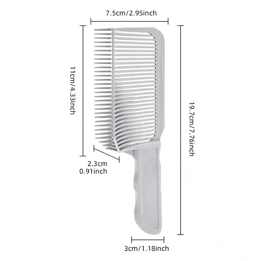 Professional Barber Fading Comb – Heat Resistant Flat Top Tool Barber Fading Comb Oasis Select GRAY