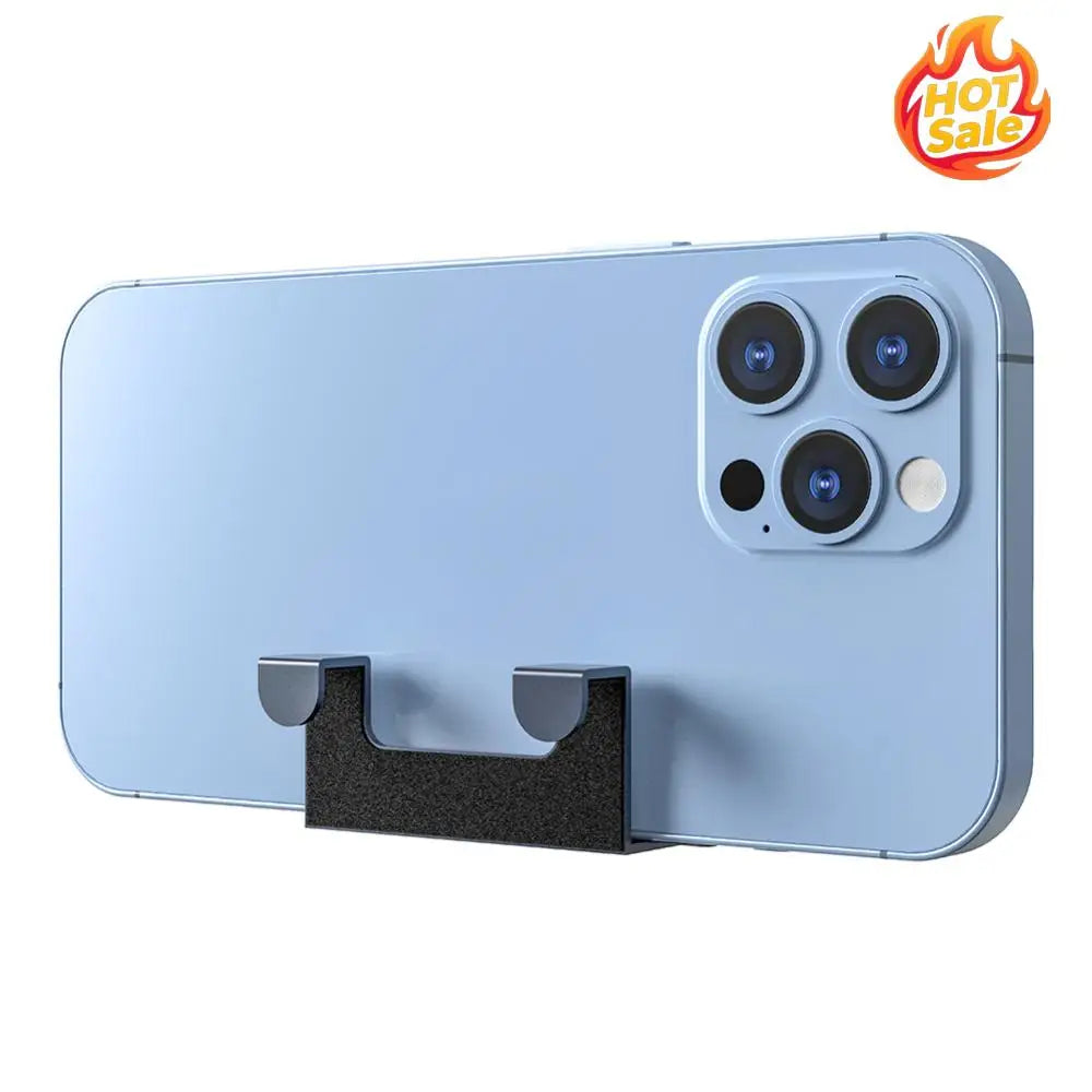 Anti Slip Phone Webcam Mount Stainless Steel Continuity Camera Support Desktop Removable Accessories for MacBook/iPhone 14 13 12 Oasis Select