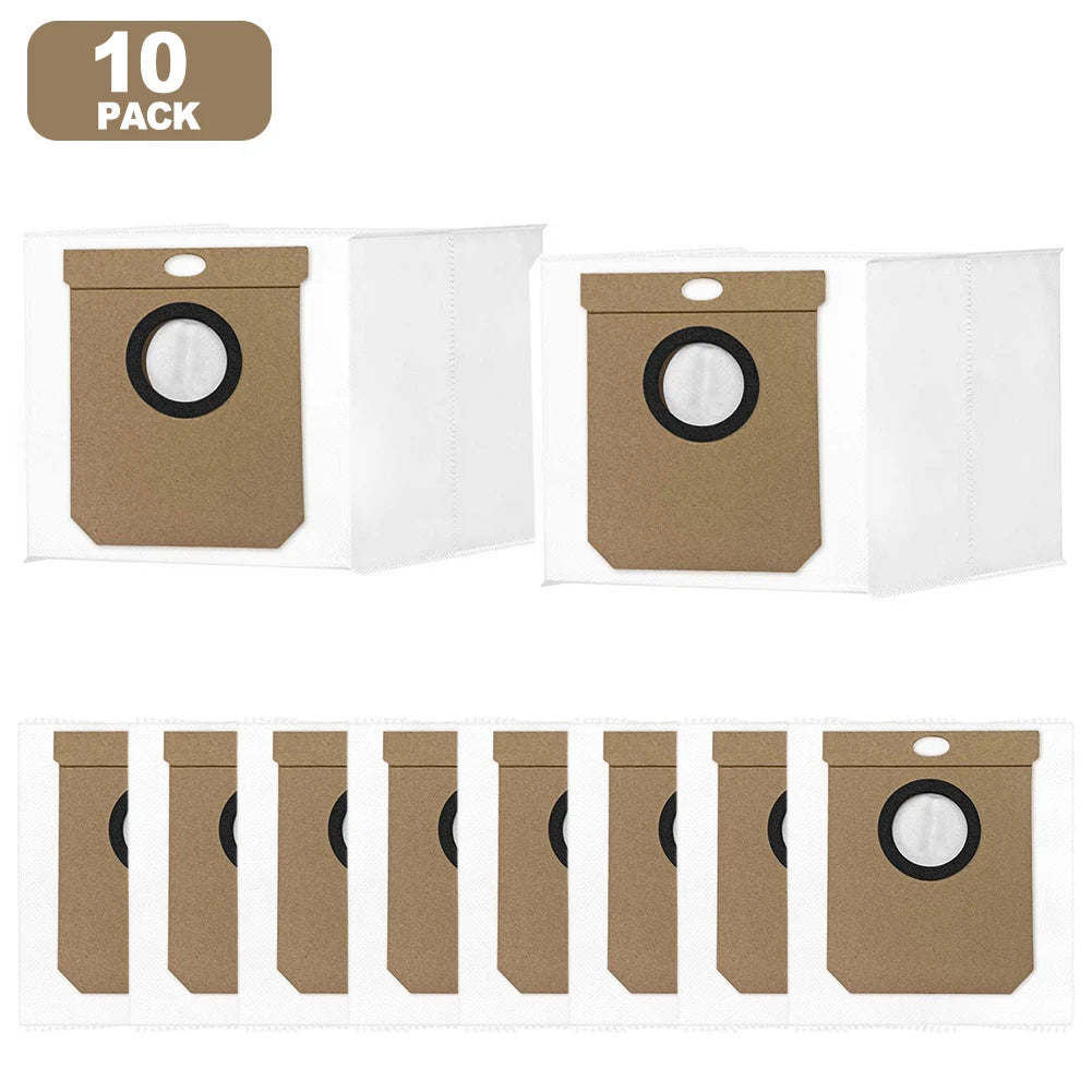 Disposable Vacuum Cleaner Bag For PVCRAC 7290 PDB 7290 Robot Vacuum Auto Empty Station Meltblown Fabric Replacement Parts Oasis Select 10 PACK