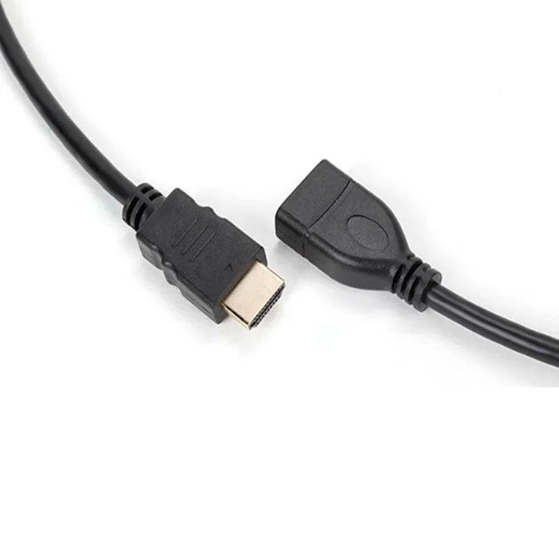 3m 2m 1m HDMI-compatible Extension Cable Adapter HDMI Male to Female Extender Cable 1080P for HD TV LCD Laptop PS3 Projector Oasis Select