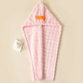 Microfiber Hair Drying Towel Wrap – Absorbent Turban Cap