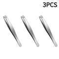 Precision Stainless Steel Tweezers – Eyebrow & Facial Hair Removal