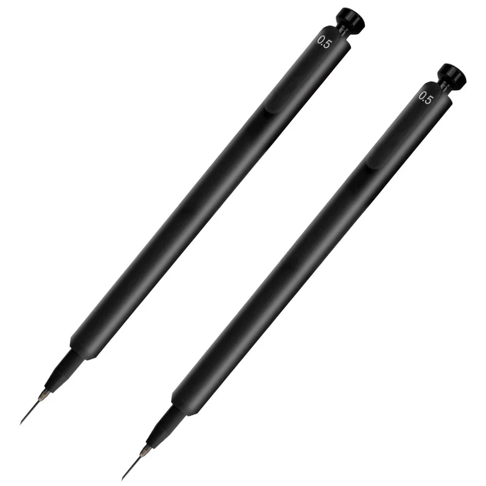 Red worm baiting device for fishing hooks size 4 to 7 automatic insertion tool with plastic body and 13mm needle length Oasis Select 2pcs