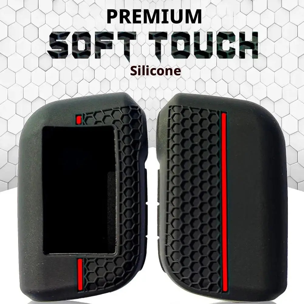 Silicone Key Case For Starline A93 A63 Two Way Car Alarm Remote Controller Key Fob Cover Shell Car Key Accessories Oasis Select