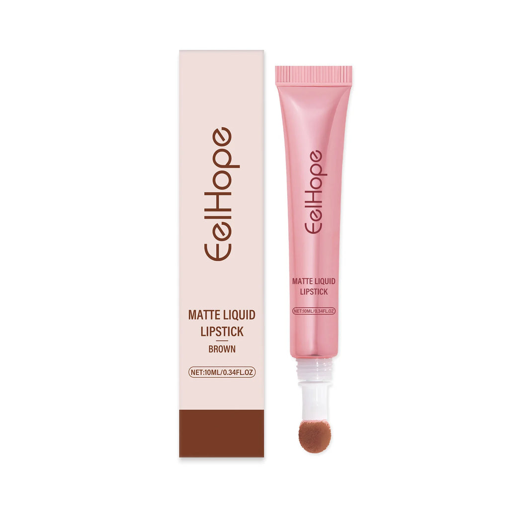 EELHOPE Matte Liquid Lipstick Long Lasting High Pigment Reduce Lip Lines Remove Dark Care Lightweight Quick Dry Waterproof Oasis Select 05