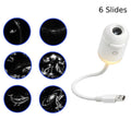 Dual Use For Galaxy Projector Night Light with Intelligent Timer Shutdown and 180 Degree Multi-Angle Projection Oasis Select 6 Slides