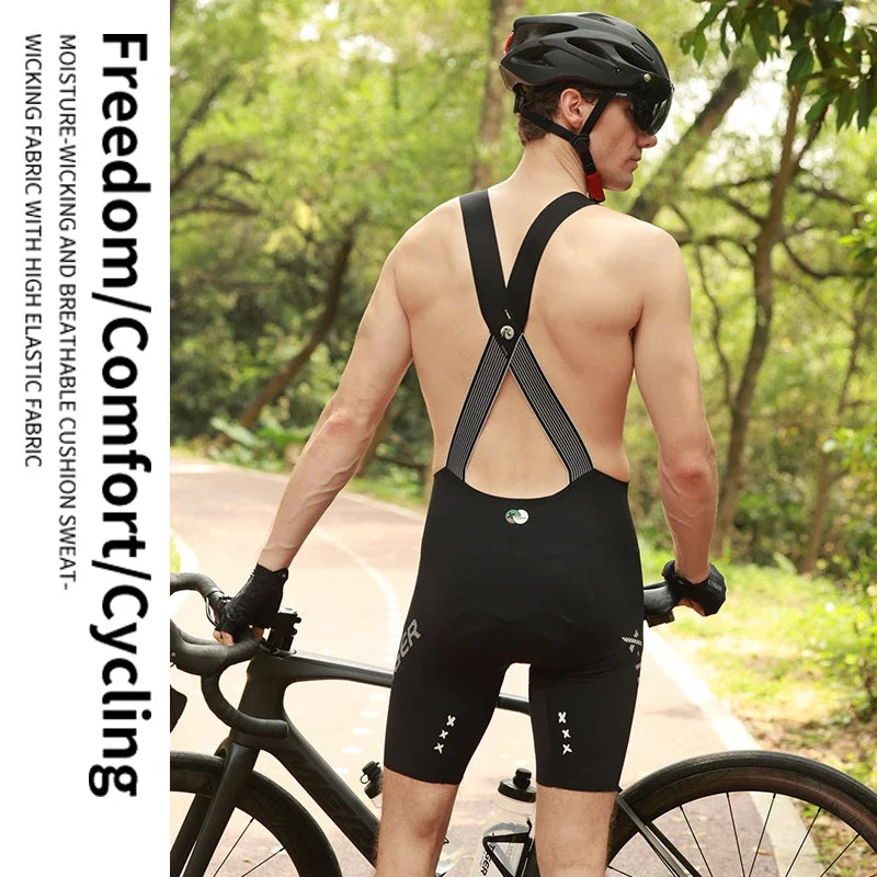 X-TIGER Cycling Bibs Men Comfortable breathable Mtb Road Bike Shorts Quick-drying Sports Bib Pants Oasis Select