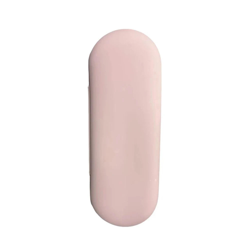 1 pc Silicone Makeup Brush Soft Portable Cosmetic Face Brushes Large Capacity Makeup Brush Bag Washable Makeup Pouch Holder Case Oasis Select khaki