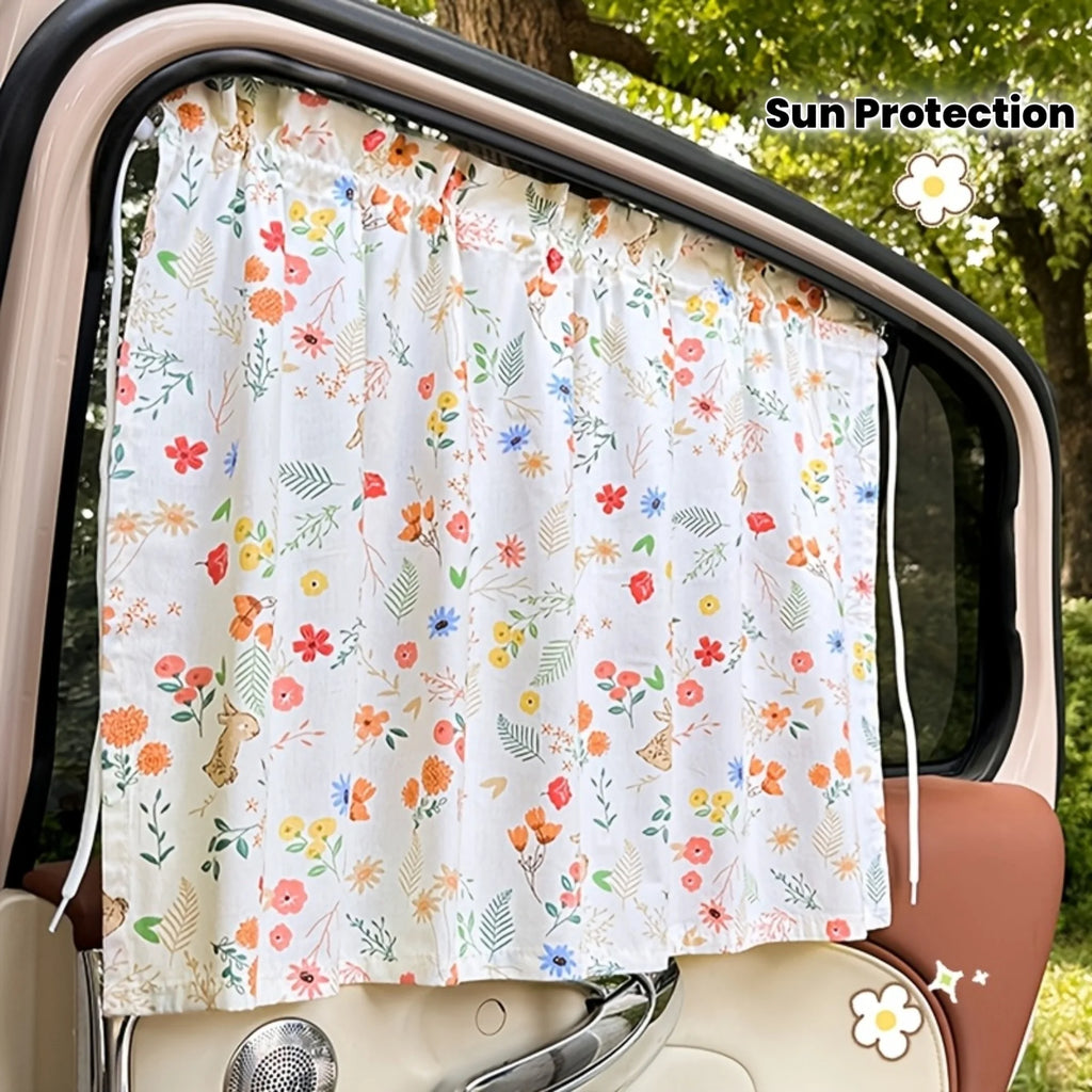 Side Window Sunshade, Cartoon with Suction Cup, General Motors Home Window Sunshade, Providing UV Protection for Children Oasis Select
