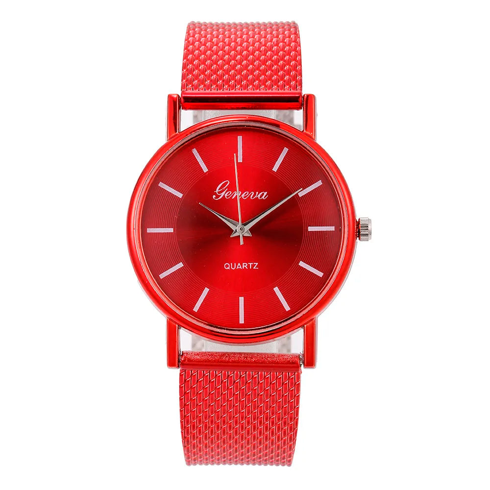 2024 Luxury Watch for Women Stylish Relogio Quartz Watch Woman Clock Quartz Wristwatch Relogio Feminino Reloj Mujer Oasis Select D