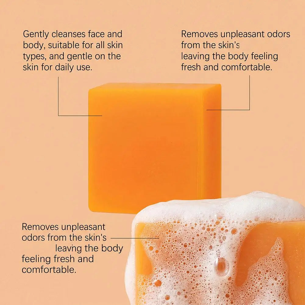 Persimmon & Green Tea Handmade Soap Bar – Face & Body Handmade Soap Bar Oasis Select