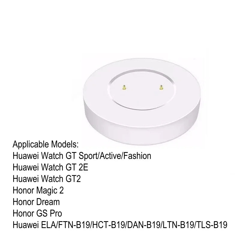 Huawei Watch Charger Base – GT5 GT4 GT3 GT2 Pro & Honor Series Smartwatch Charger Oasis Select White Single Base-B