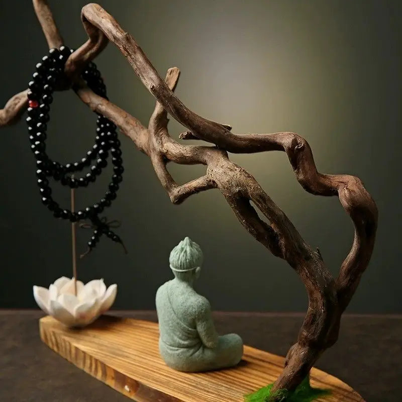 Natural Solid Wood Root Carving Decoration Creative Home Living Room Decoration Crafts Weathered Wood Root Zen Decoration Oasis Select