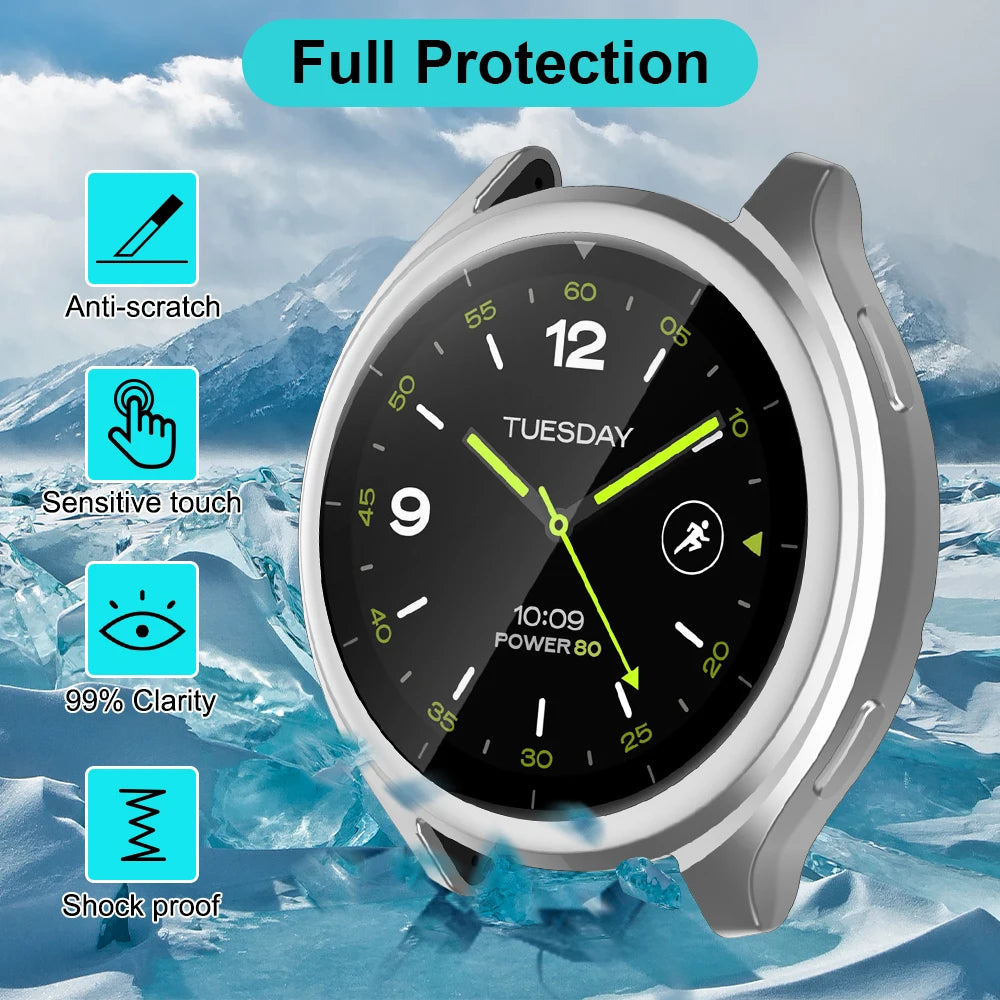 Xiaomi Watch S2 Soft TPU Case – Anti-Scratch Bumper Cover Smartwatch Case Oasis Select