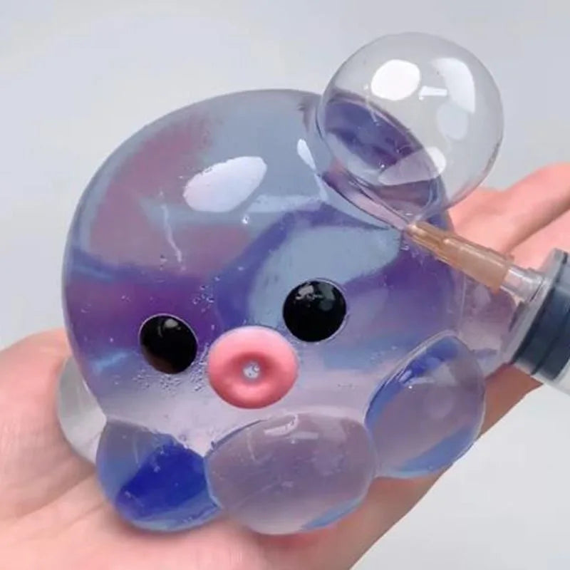 1pcs Unzip Angry Toys and Bubble Octopus Pinch Toys Foam Slow-Stretch Pinch for Adults and Children Oasis Select