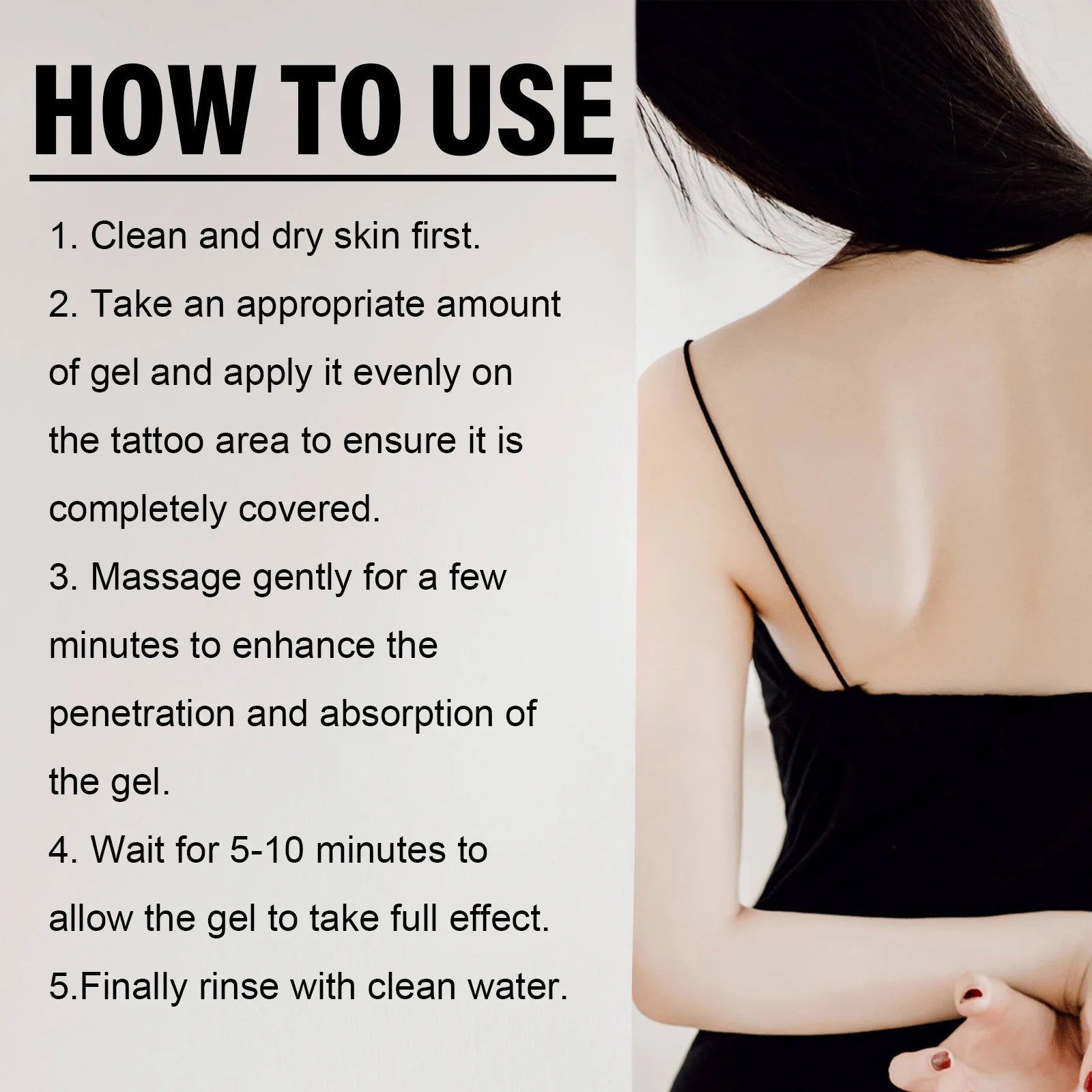 OceAura Tattoo Removal Gel – Painless Fading & Skin Repair Tattoo Removal Gel Oasis Select