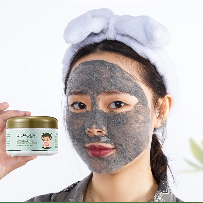 BIOAQUA Collagen Mud Face Mask – Deep Clean & Oil Control Clay Face Mask Oasis Select