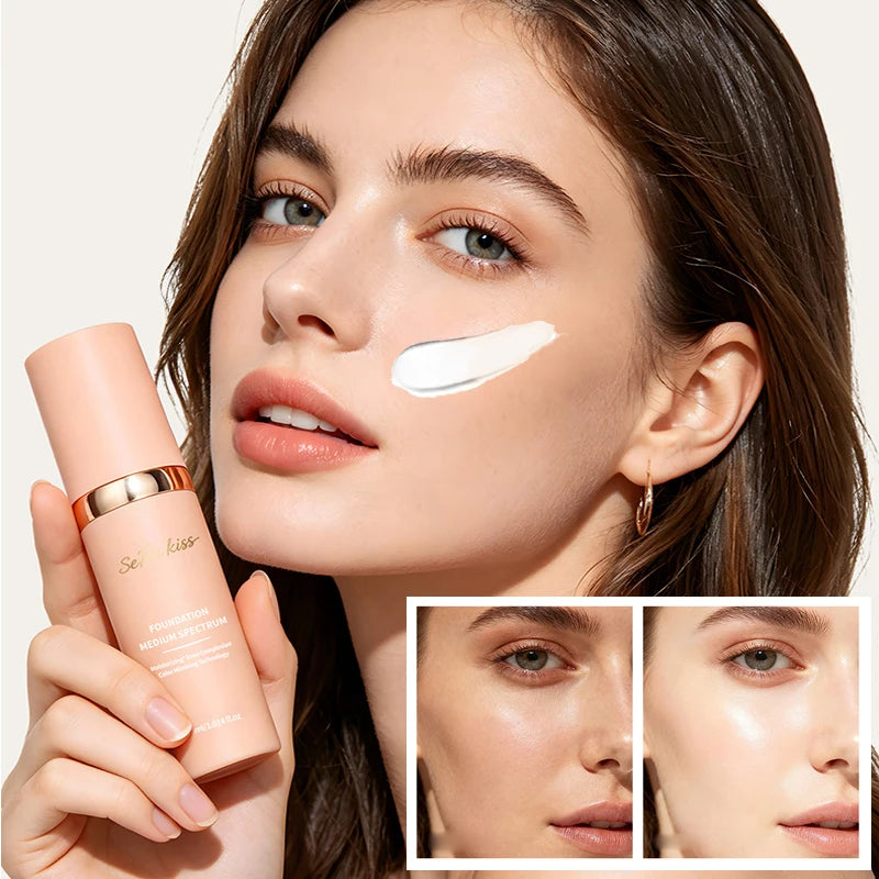Color Changing Liquid Foundation – Waterproof & Natural Finish Liquid Foundation Oasis Select 1PCS
