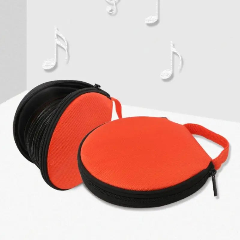 Round Oxford Cloth Zipper Storage Pouch – Travel & Home Organizer