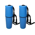 Swimming Waterproof Float Dry Box Beach Pool Storage Bottle Container for Dive Surfing Kayak Boat Oasis Select Blue 2 Piece