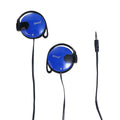 3.5mm Bass Headphones Ear Hook Headset Sports Earphone Wired Earpiece For Mp3 Computer Mobile Telephone Oasis Select blue