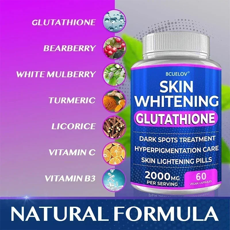 Glutathione 2000mg Capsules – Antioxidant & Skin Nutrition Antioxidant Supplement Oasis Select