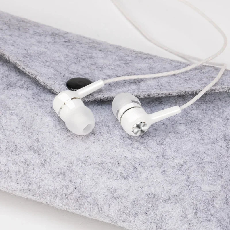 3.5mm Wired Earphone In Ear Headset HIFI Heavy Bass Earbuds Monitor Sports Headset Stereo Music Gaming Headphone with Microphone Oasis Select
