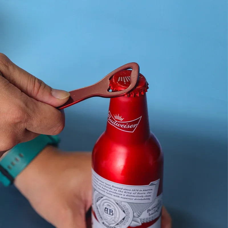 Thickened 304 Stainless Steel Beer Bottle Opener Portable Bottle Opener Cap Opener Restaurant Kitchen Accessories Small Tools Oasis Select