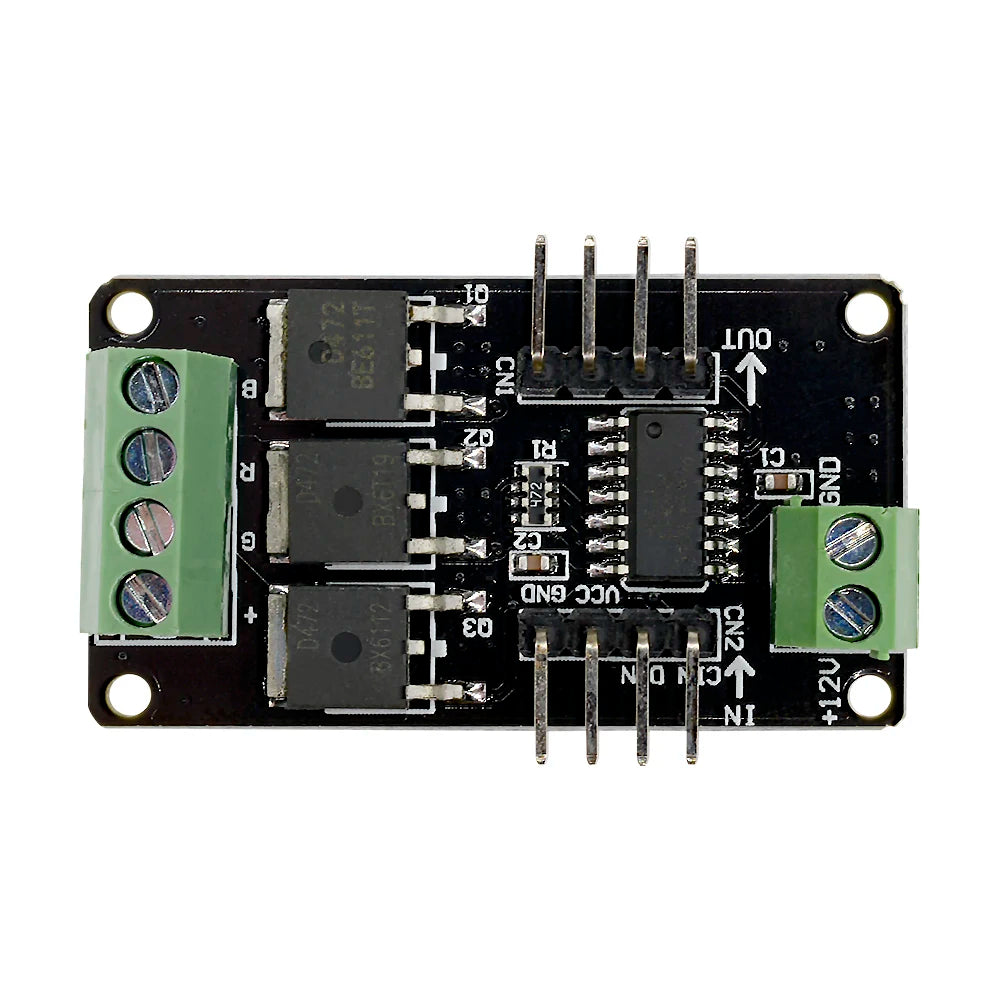 LED Strip Driver Module v1.0 For Arduino STM32 AVR 12V DC 5V MCU Full Color RGB Board For Arduino R3 One For MCU System Oasis Select Default Title