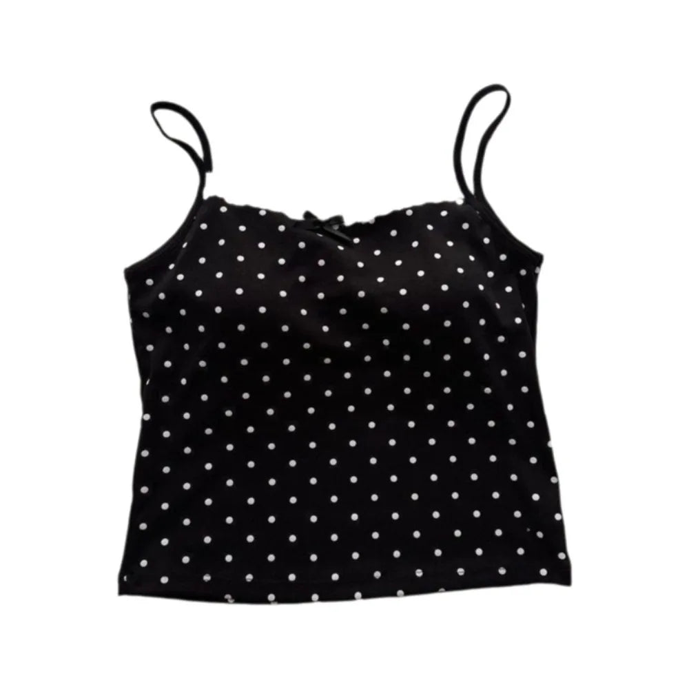 Sweet Sleeveless Suspender Vest Slim With Padded Cups Fitted Tops Underwear Vest Corset for Women Oasis Select Black One Size