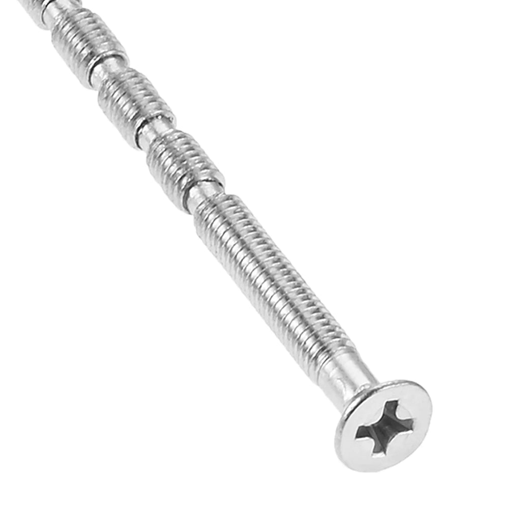 10 Sets Cross 304 Stainless Steel Screws M4*60mm with Nuts M4*16mm for Fixing Door Handles,knobs,eye Masks and Patio Handles Oasis Select