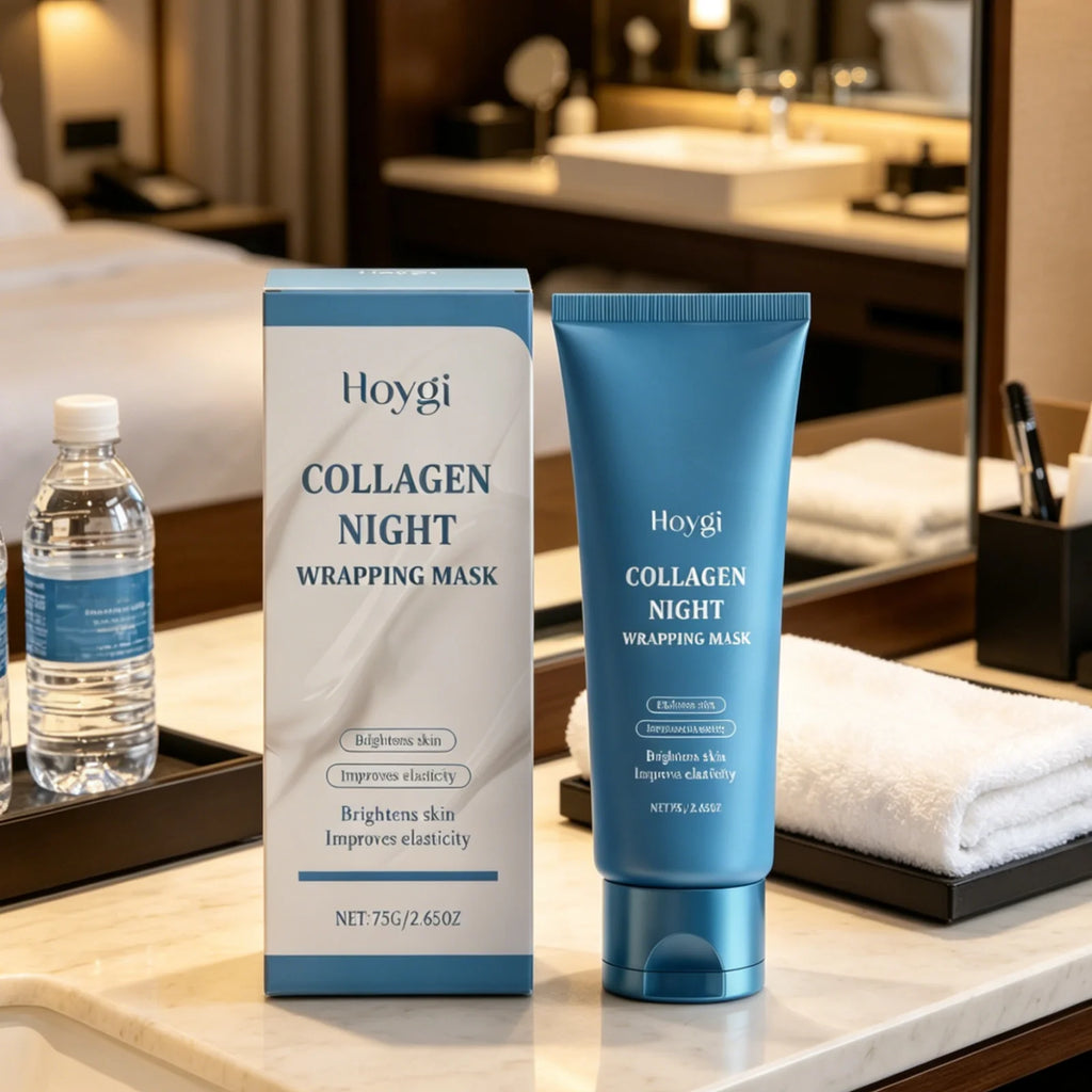 Hoygi Collagen Night Peel-Off Mask – Firm & Brighten Skin Collagen Peel-Off Mask Oasis Select