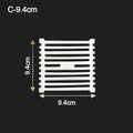 Square Floor Drain Cover Stainless steel convenient Shower Drain Hole Filter no rust Floor drain pad Bathroom Hardware Parts Oasis Select C-9.4cm