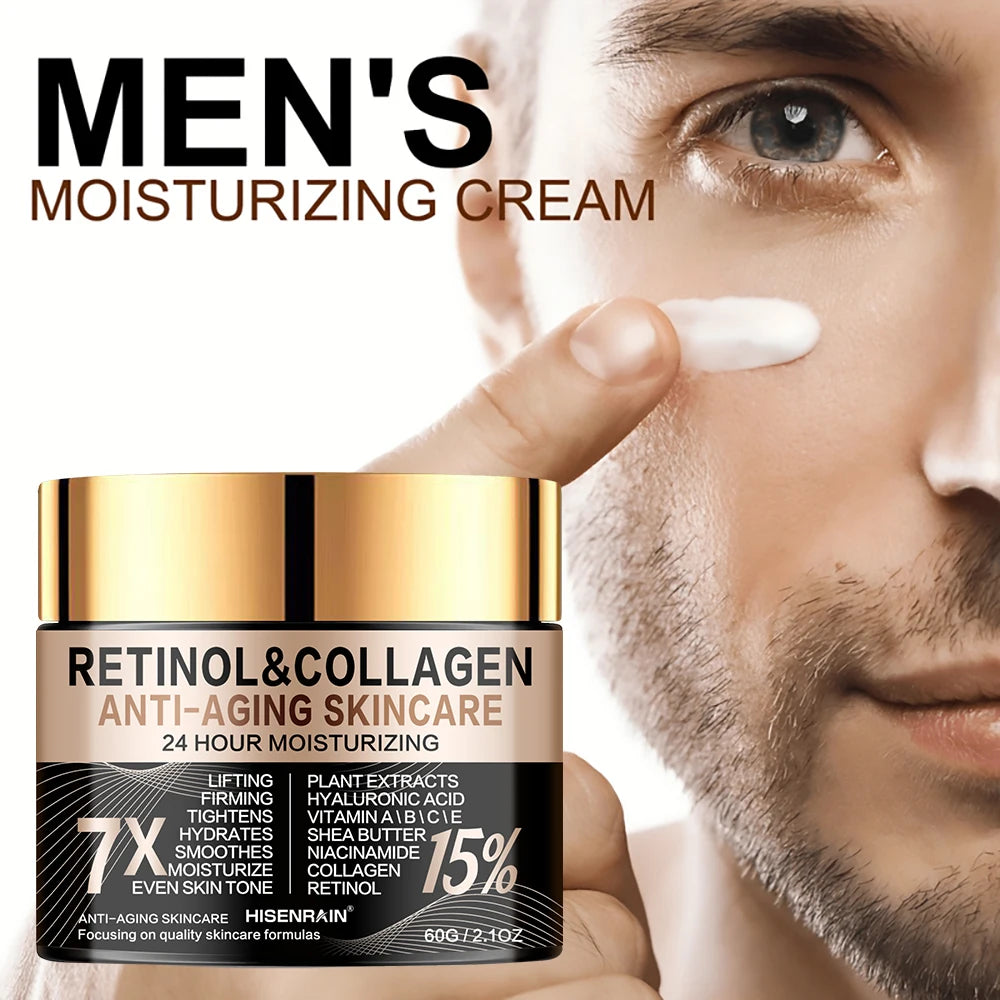 HISENRAIN Retinol Collagen Face Cream – Firming Moisturizer Retinol Face Cream Oasis Select