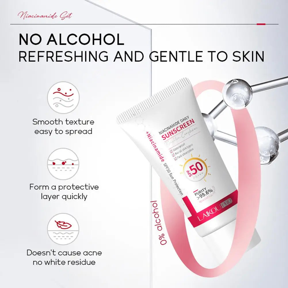 Nicotinamide Brightening Face Cream Melasma Pigmentation Remove Lighten Dark Skin Face Moisturizer Nicotinamide Sunscreen Cream Oasis Select