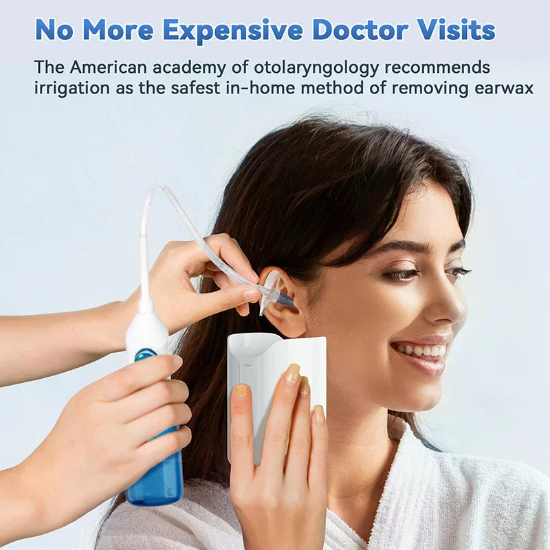 Ear Wax Removal Tool Manual Ear Irrigation Flushing System Safe And Effective Ear Cleaner For Adults Kids Cleaning Washer Kit Oasis Select
