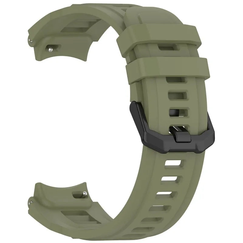 Silicone Sport Strap for Amazfit T-Rex 3 Pro Watchband Watch Strap Oasis Select Dark Green for T-REX 3 Pro