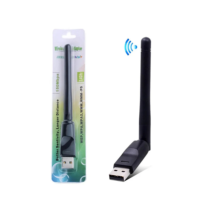 150Mbps Mini USB WiFi Adapter 2.4GHz Antenna 802.11n/g/b USB WiFi Adapter Oasis Select 150Mbps