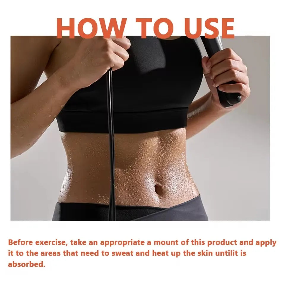 BIOAOUA Hot Cream Massage Gel – Anti-Cellulite Body Slimming