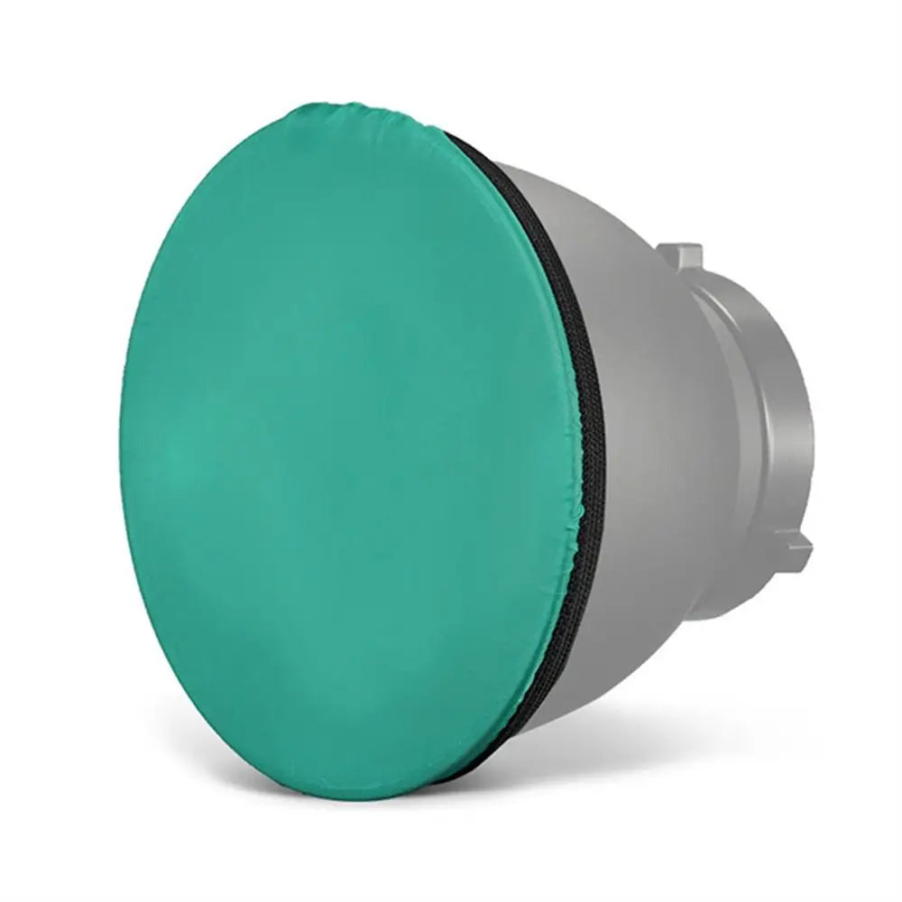 Soft Light Diffuser Sock 7" 18cm Soft Light Protective Cover Studio Strobe Bowen Mount Standard Reflector Photography Flash 55 ° Oasis Select Green--