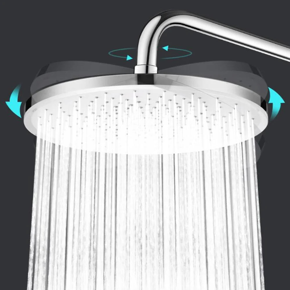 New 10 inch Big Panel Rainfall Shower Head,High Pressure Shower Head,Water Saving,Top Rain Shower Faucet Bathroom Accessories Oasis Select