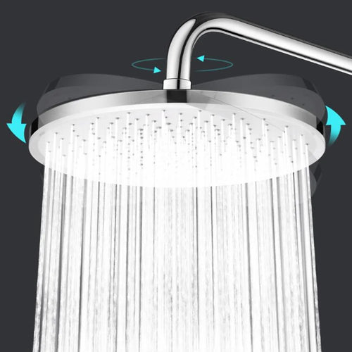 New 10 inch Big Panel Rainfall Shower Head,High Pressure Shower Head,Water Saving,Top Rain Shower Faucet Bathroom Accessories Oasis Select