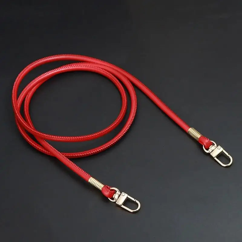 Pu Leather Round Bag Strap Fashion Replaceable Single Shoulder Crossbody Bag With Phone Case Lanyard Oasis Select A5