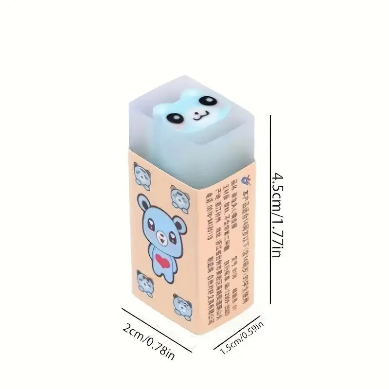 Cute Animal Shaped Erasers Kawaii Cartoon Erasers for School Stationery and Kids Gifts Kawaii School Supplies Oasis Select