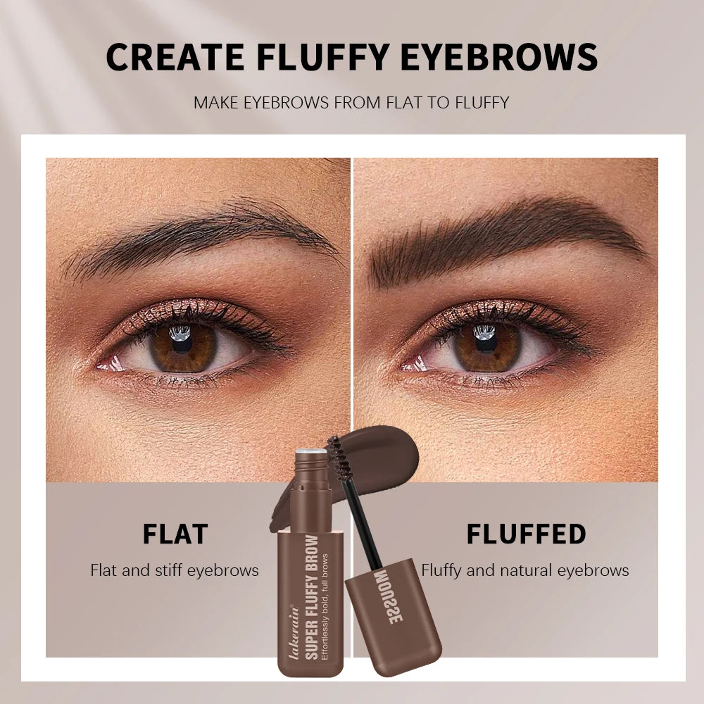 Superfluff Volumizing Brow Mousse Eyebrow Gel Thick Eyebrows Tint Tinted Brow Gel Multiple Color Long-Lasting Waterproof Makeup Oasis Select