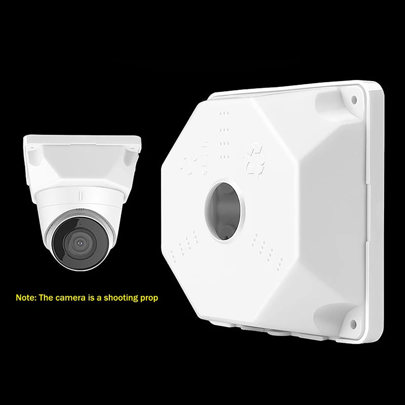 Universal Security Camera Junction Box Mounting Bracket Plastic Rainproof Junction Box Mounting Bracket For Dome Camera Oasis Select